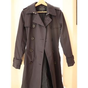 Banana Republic Dark Blue Trench Coat